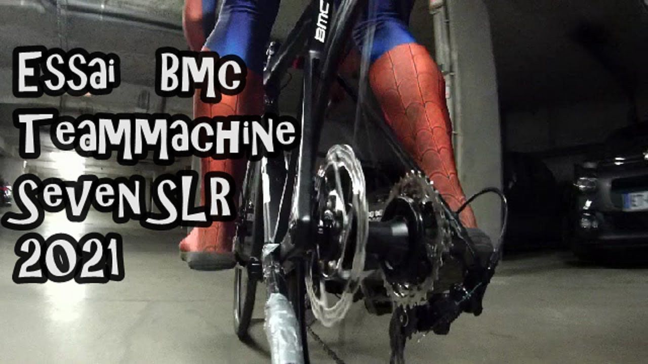 Vélo Bmc Teammachine SEVEN SLR 2022 - Fulcrum - Essai with YoNell