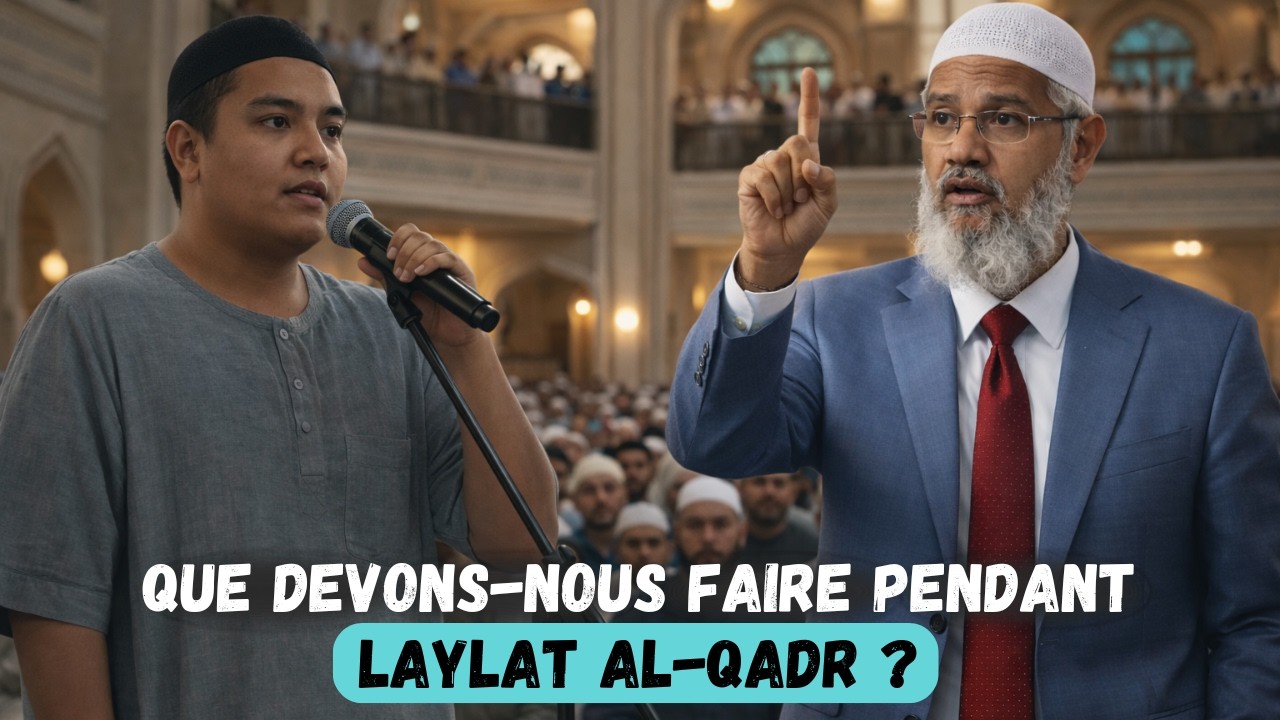 Dr Zakir Naik explique : Que devons-nous faire pendant Laylat al-Qadr
