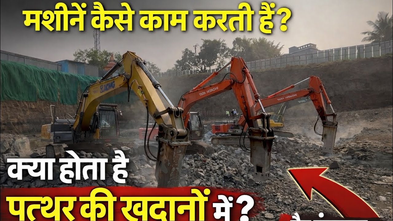 XCMG 210’ Tata Hitachi 210 Tata Hitachi200￼ working camp, breaking live🤫|