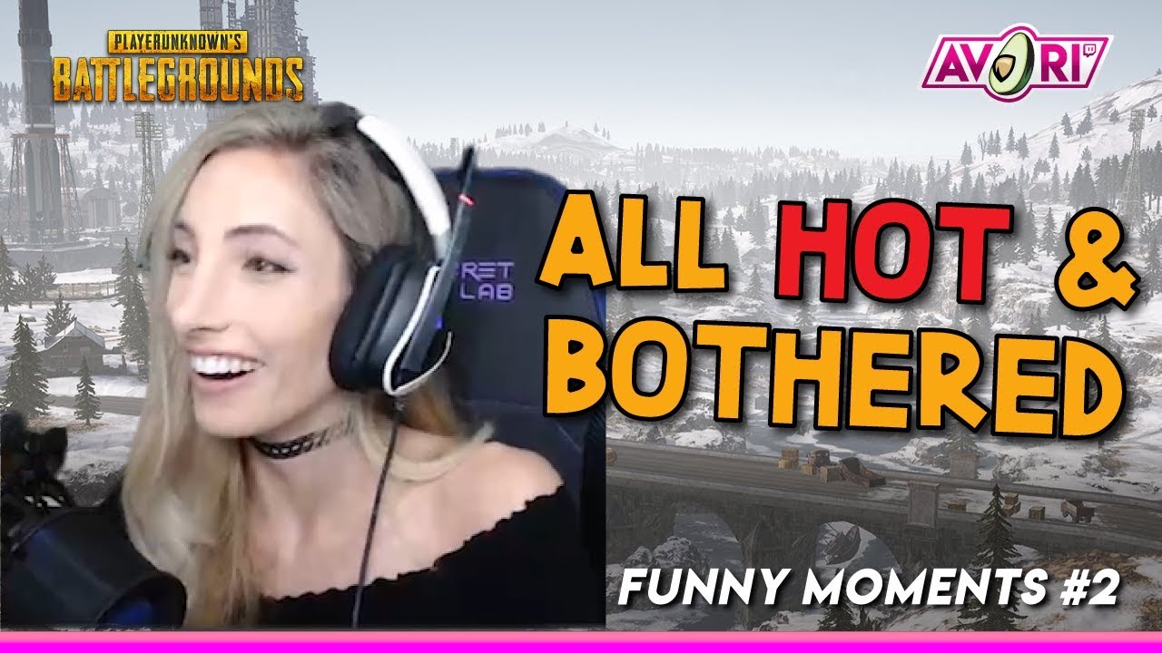 This snow map has me all hot and bothered | Avori PUBG Funny Moments #2