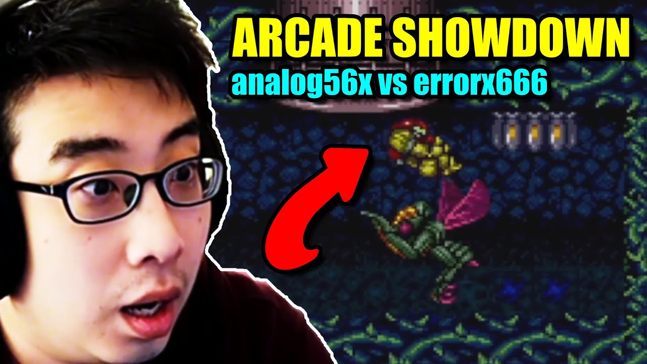 Arcade Showdown | analog56x vs errorx666 | Super Metroid Racing