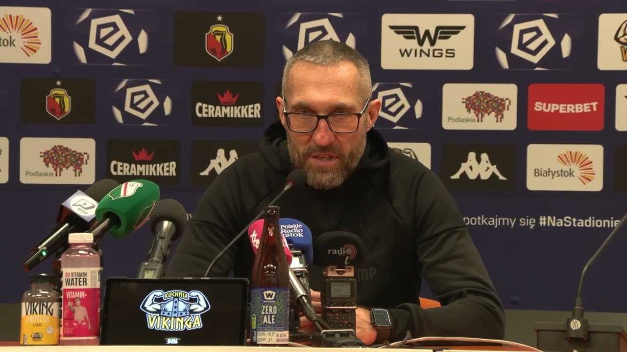 Po meczu Jagiellonia – Legia. Marek Papszun: Jesteśmy rozczarowani wynikiem