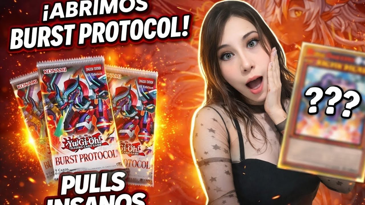 Invertí en una caja de Burst Protocol y estos fueron los resultados | Opening Yu-Gi-Oh! TCG