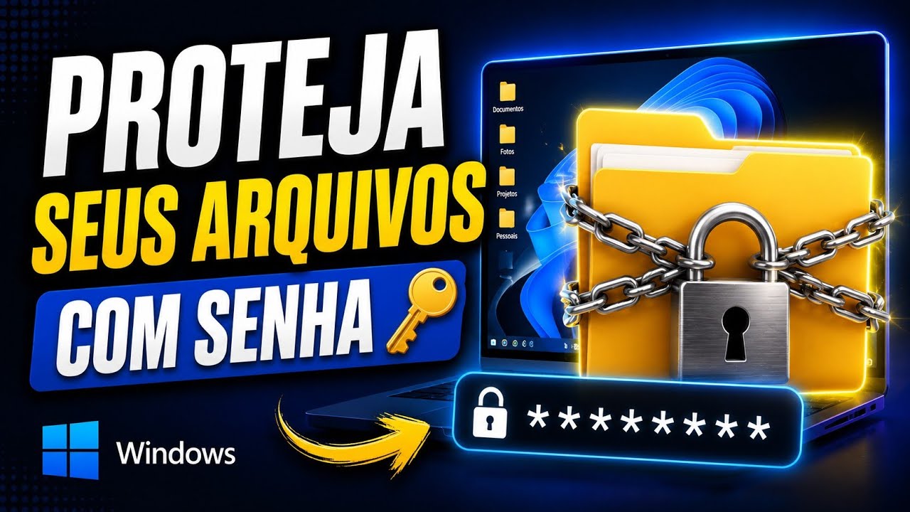 Como colocar senha em pasta no PC #2 (SEM PROGRAMAS)