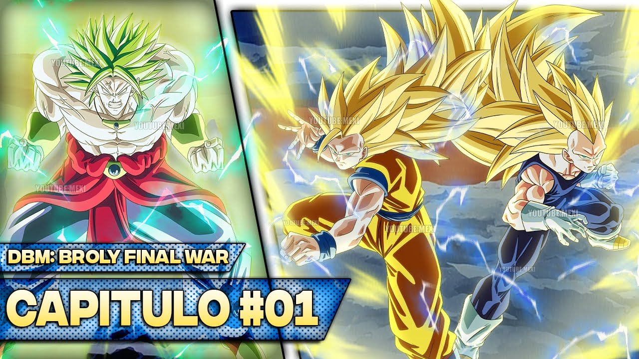Goku y Vegeta SSJ3 ENFRENTAN a Broly SSJ Legendario | DBM: Broly Final War Capitulo 1