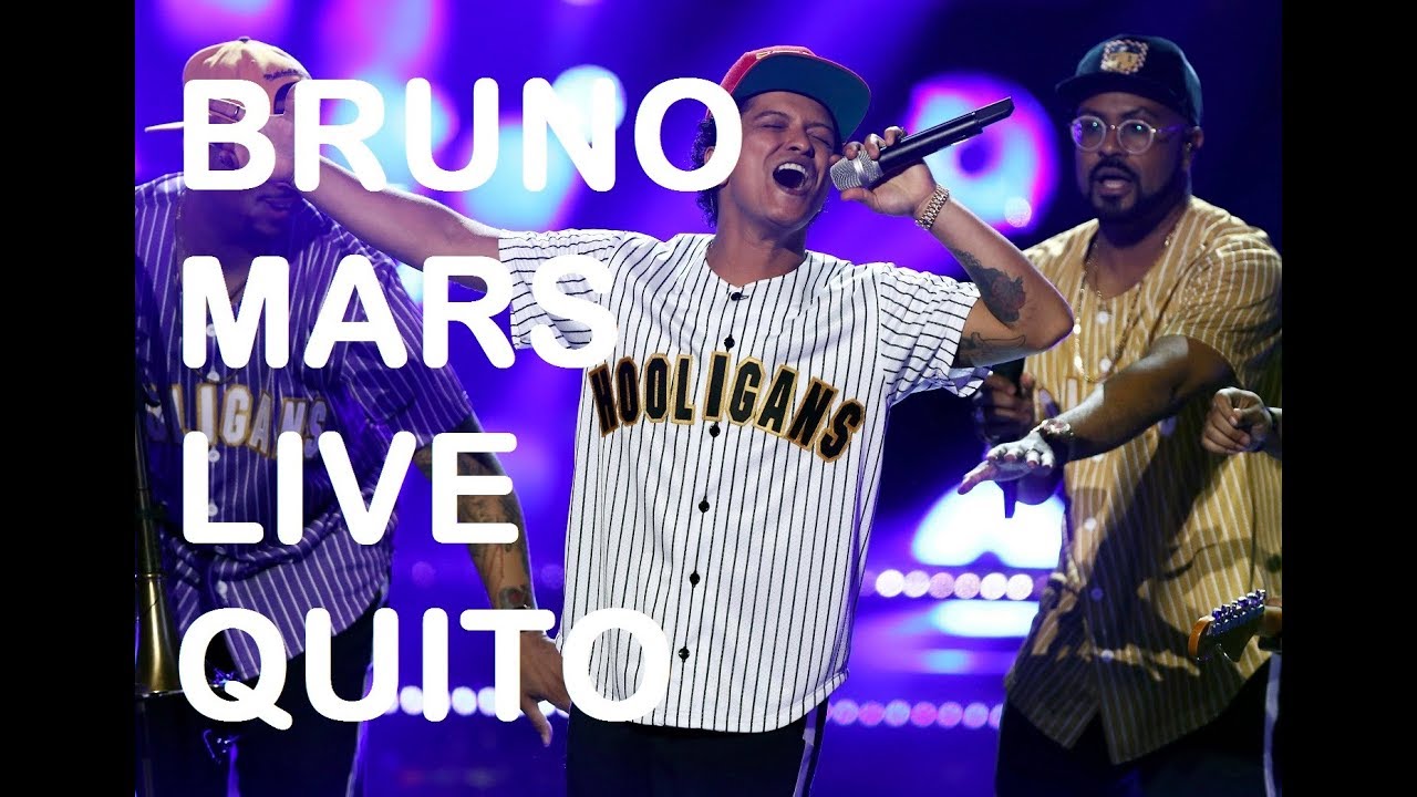 Bruno Mars LIVE en Quito | 2017
