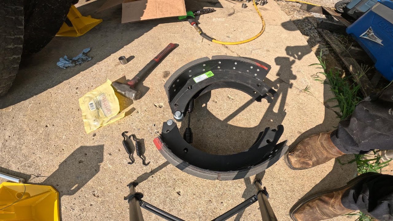 Ford L8000 Rear Air Brake Replacement