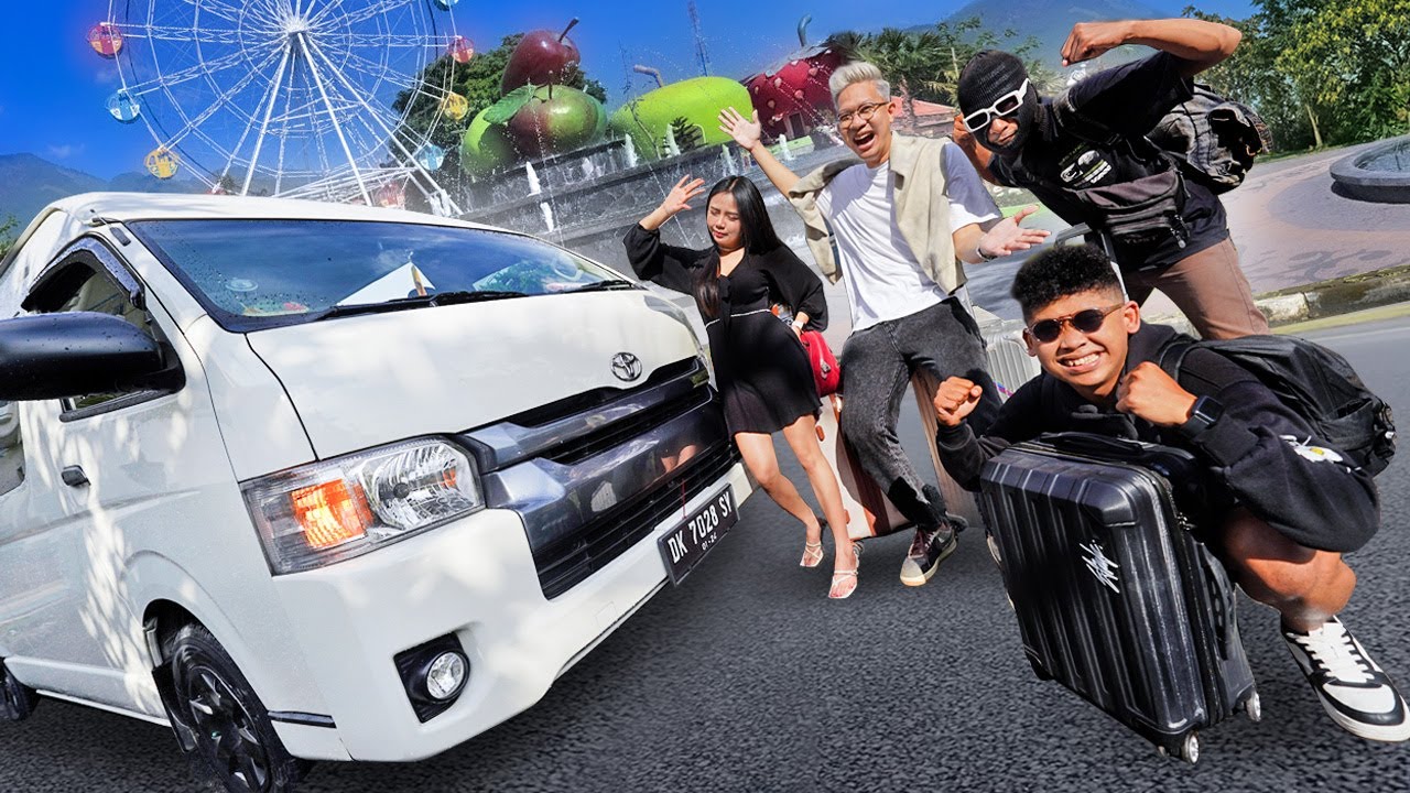 I TOOK THEM TO MALANG CITY BY MINI BUS!!