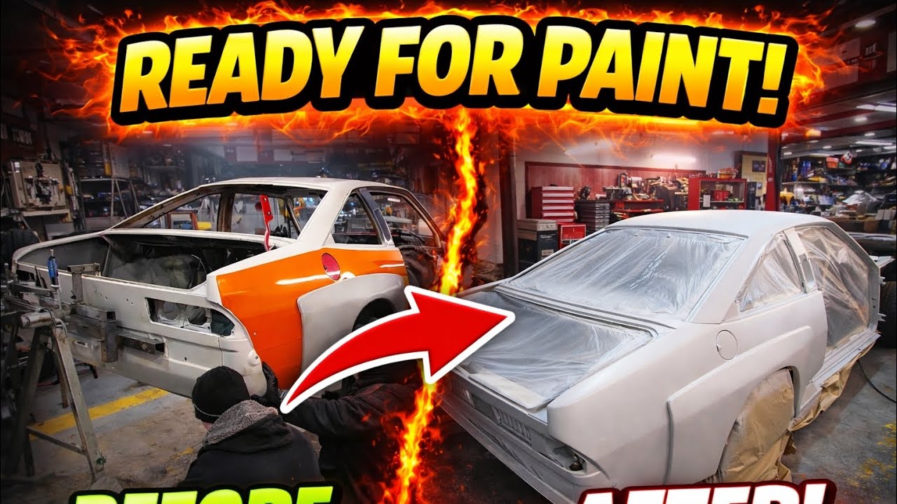 D.I.Y PAINT JOB, HOW TO SPRAY PAINT YOUR OWN CAR. 