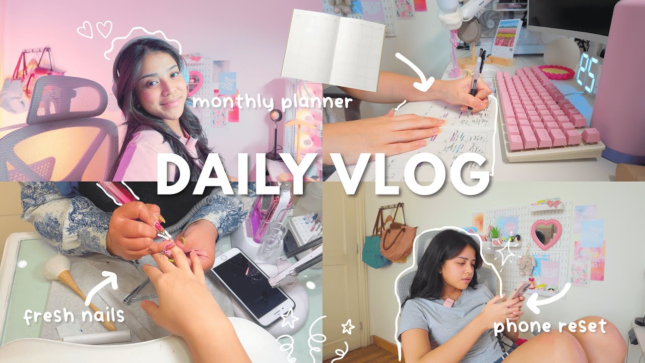 2026 Realistic Reset 🌸🧴✨ | beberes kamar, fresh nails, monthly planner, chit-chat resolusi (ID/EN)