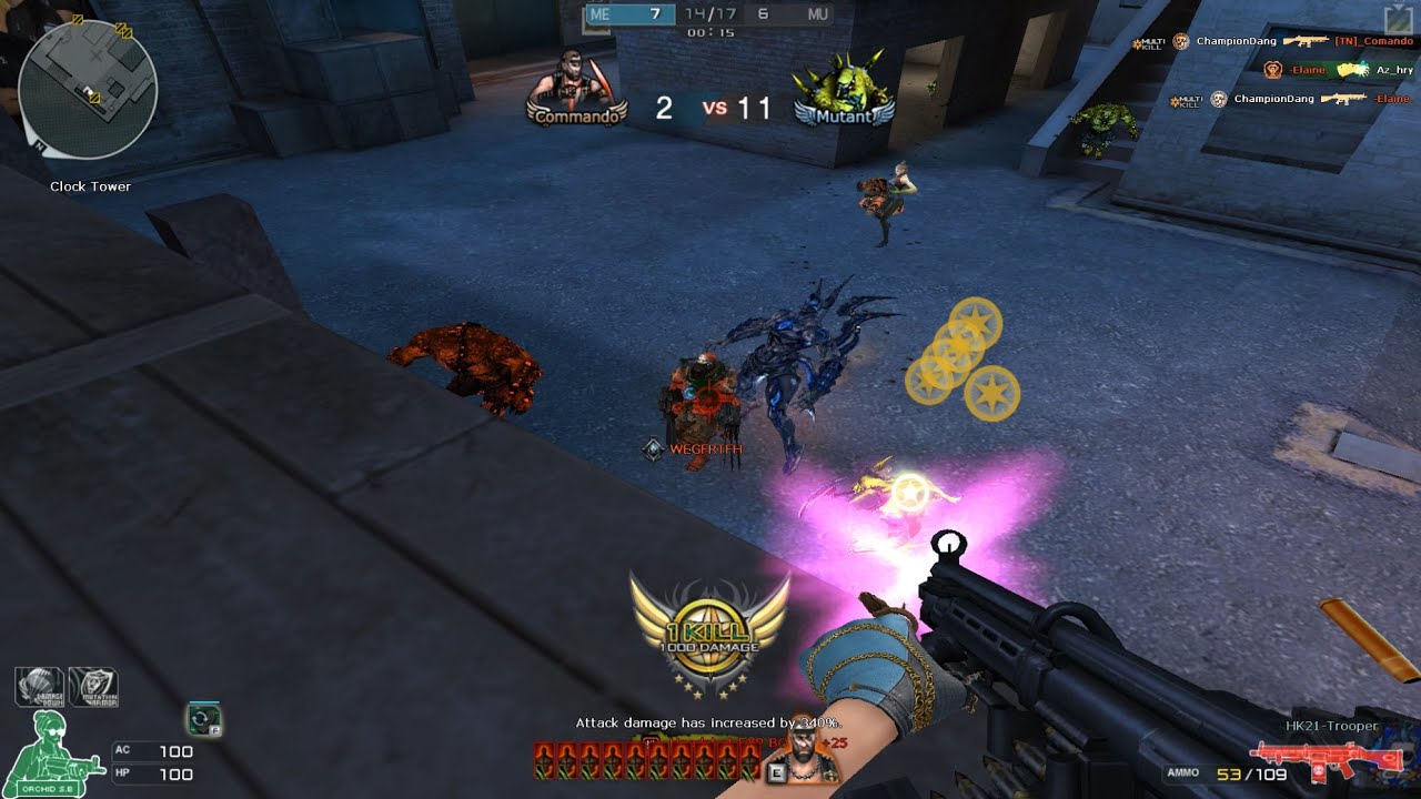 Crossfire West 2.0: Multikills with HK-21 Trooper (The Best Battle Pass Weapon) - Champion Dang