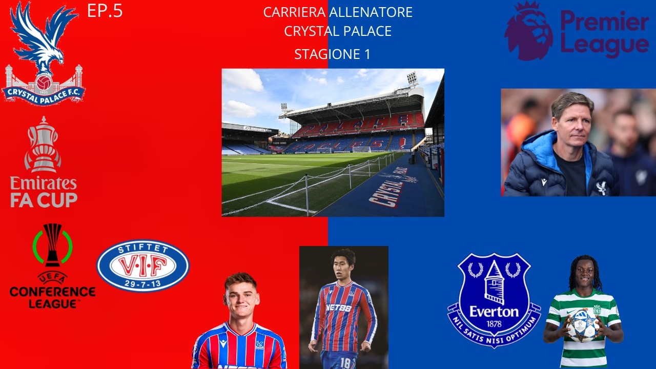 Carriera allenatore Crystal Palace stagione 1 Fc26 Episodio 5