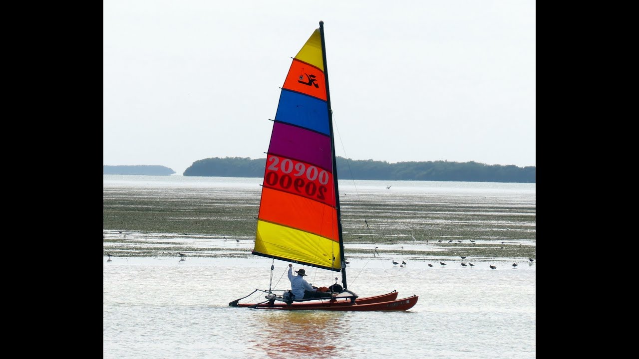 Hobie Cat 14 Camping Adventure - Crossing Florida Bay