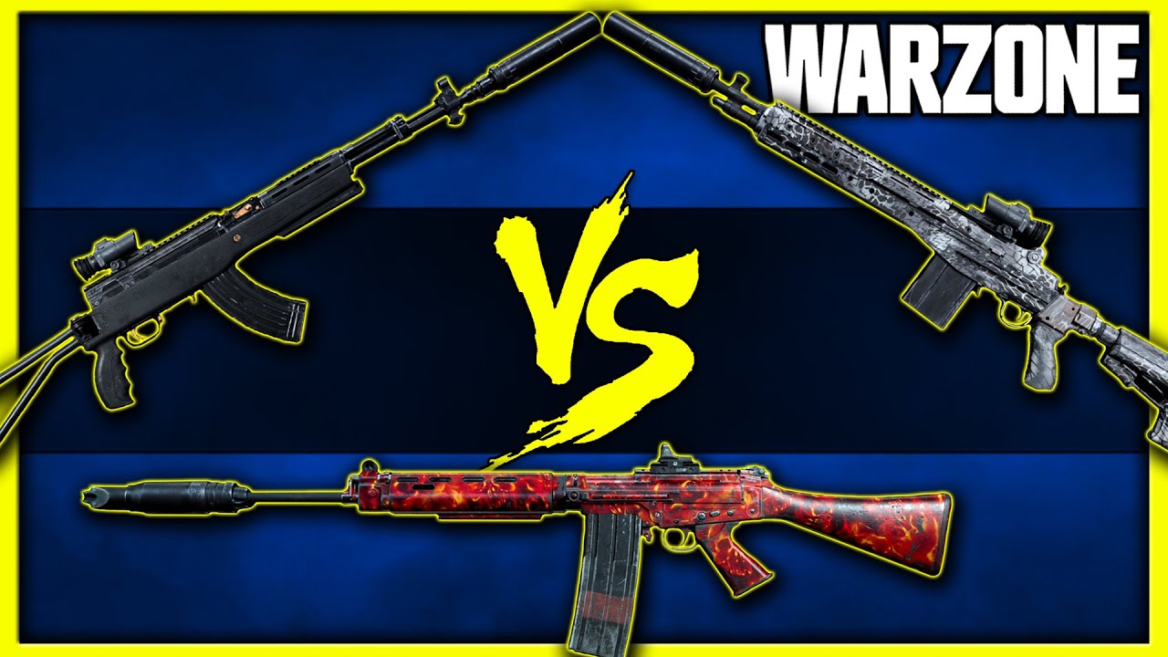 Best Semi Auto Rifle in Warzone? | FAL vs SKS vs EBR-14