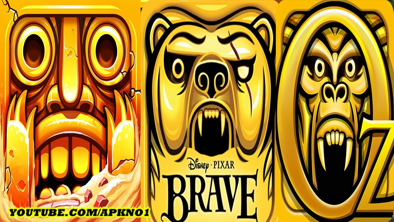 Temple Run 2 VS Temple Run Brave VS Temple Run Oz Ep 1