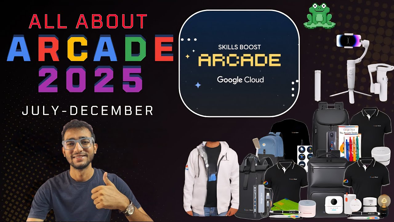 Google Arcade 2k25 Cohort-2 has started !!!So join and get free swags. Watch this video and start.!!