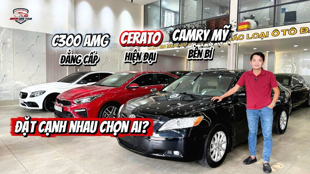 19/3 TOYOTA CAMRY NHẬP MỸ LE BẢN FULL 2008 MERCEDES C300 AMG 2019 KIA CERATO 2020 2.0 SIÊU MỚI