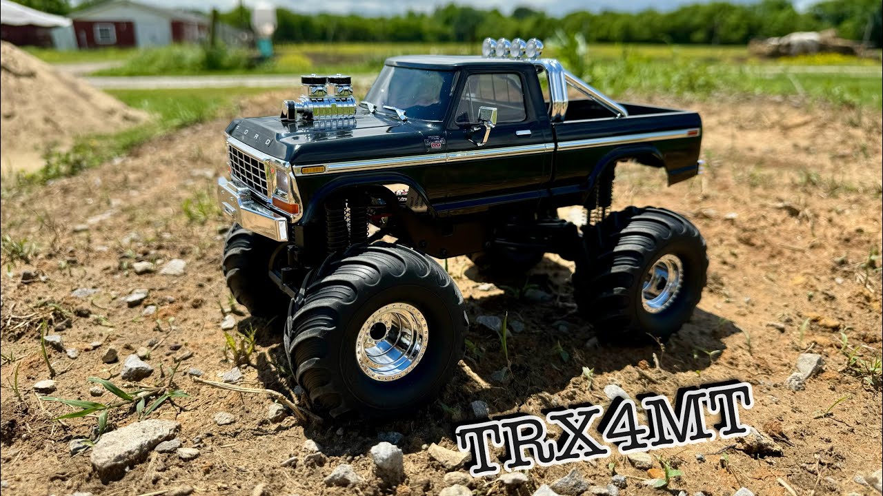 Traxxas TRX4MT Monster Truck Size Comparison and Speed runs! Losi LMT & Max Smasher comparisons