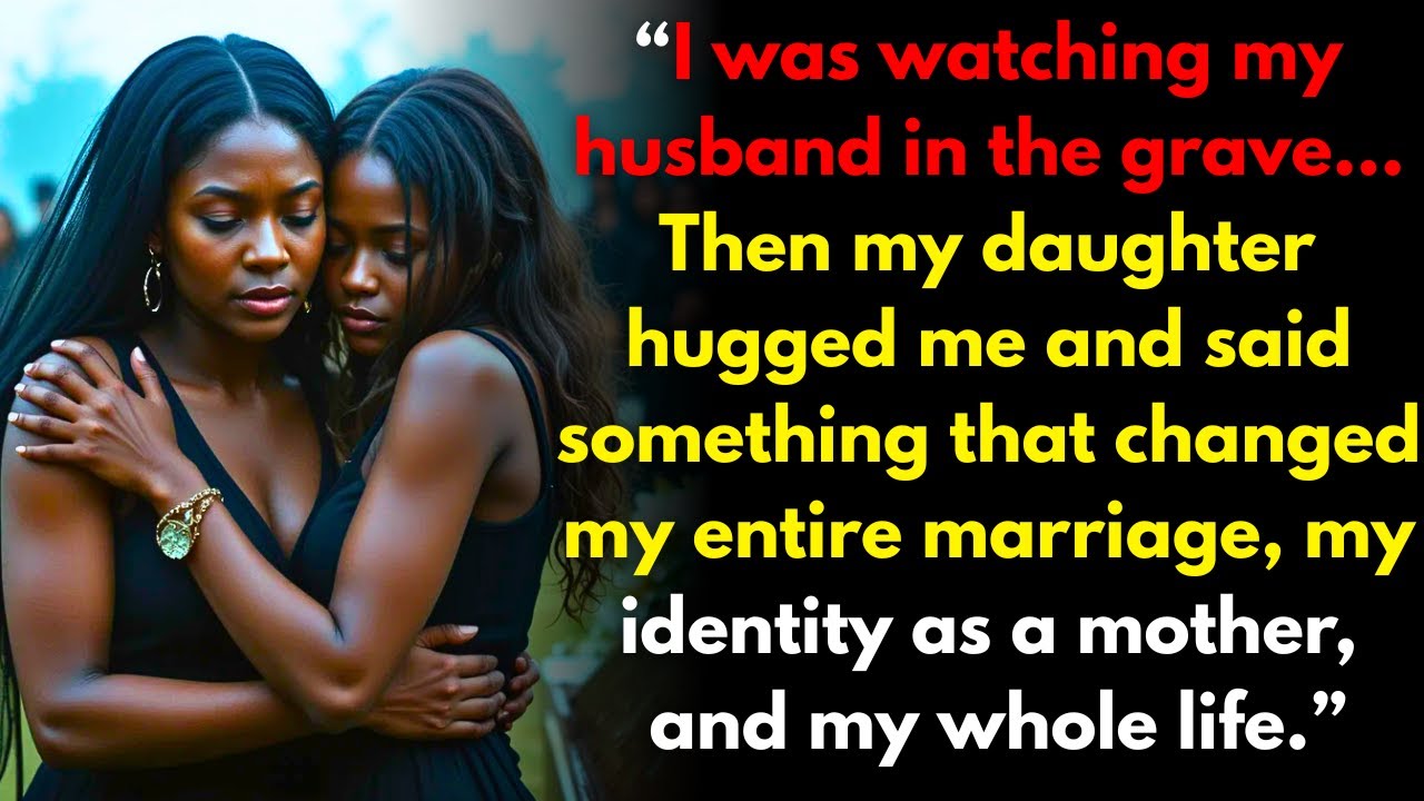 “At My Husband’s Grave, My Daughter Whispered a Truth That Changed Everything”