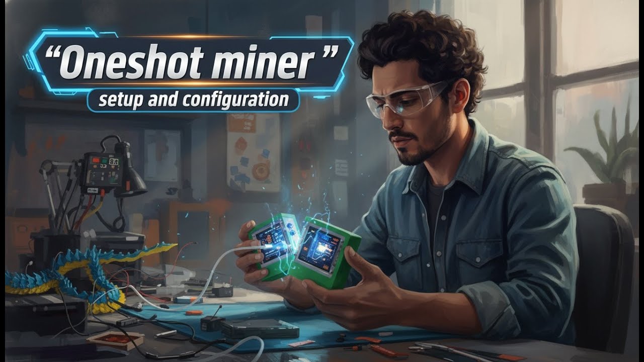 Как майнить биткоины с помощью Oneshot Miner: простая настройка NMMiner NerdMiner