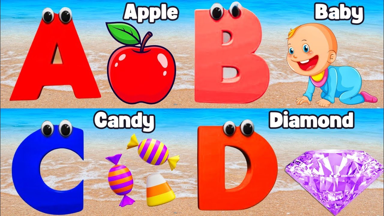 ABC Phonics Song - Toddler Learning Video Songs , A for Apple , Nursery Rhymes , Alphabet song 