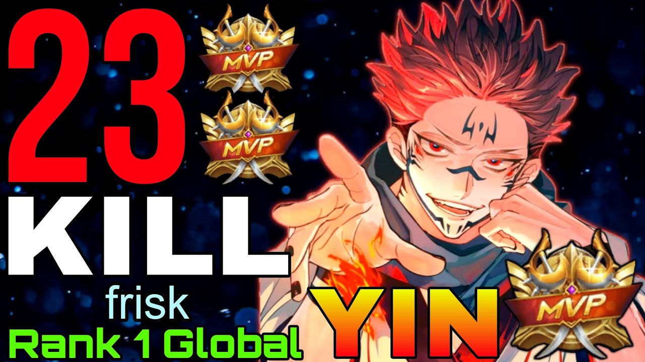 23 Kills Yin The Killing Machine - Top 1 Global Yin by frisk - Mobile Legends