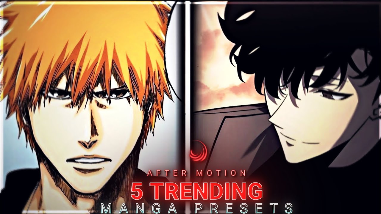 TOP 5 ANIME MANGA TRENDING PRESET G-DRIVE ⚜️ XML+ AUDIO📍#alightmotionpresetedit #manga @Satorufxx 
