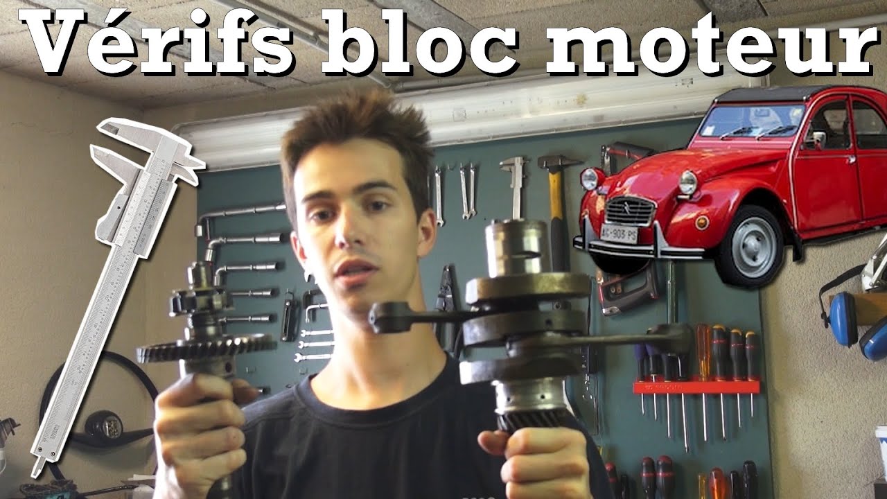 Vérification de l'état du moteur de 2CV / EP3