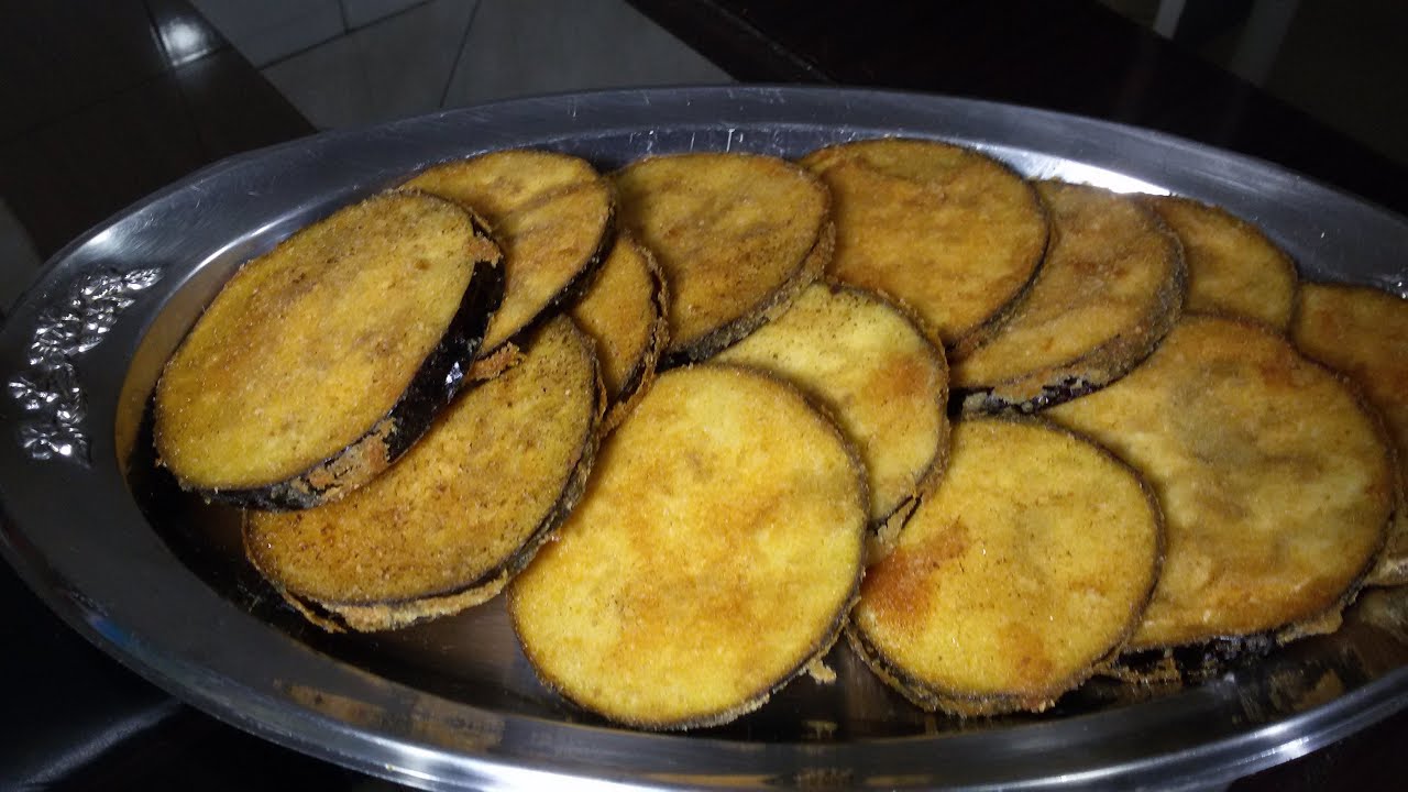 BERINJELA EMPANADA QUE FICA SUPER SEQUINHA