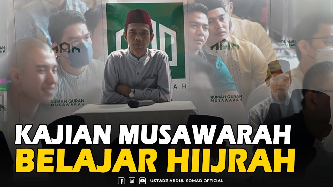 LIVE | KAJIAN MUSAWARAH | ARTIS HIJRAH BERSAMA UAS | Kebanyoran, Jakarta Selatan