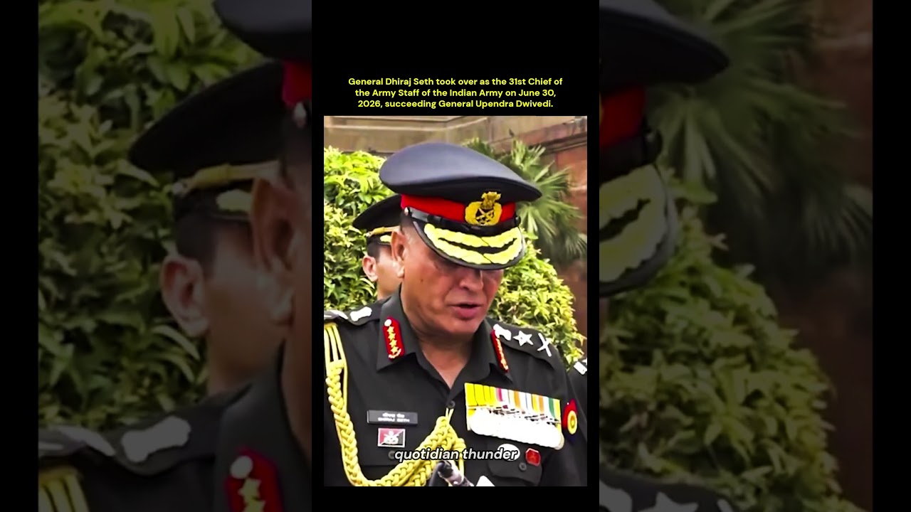 #newarmychief #armychief