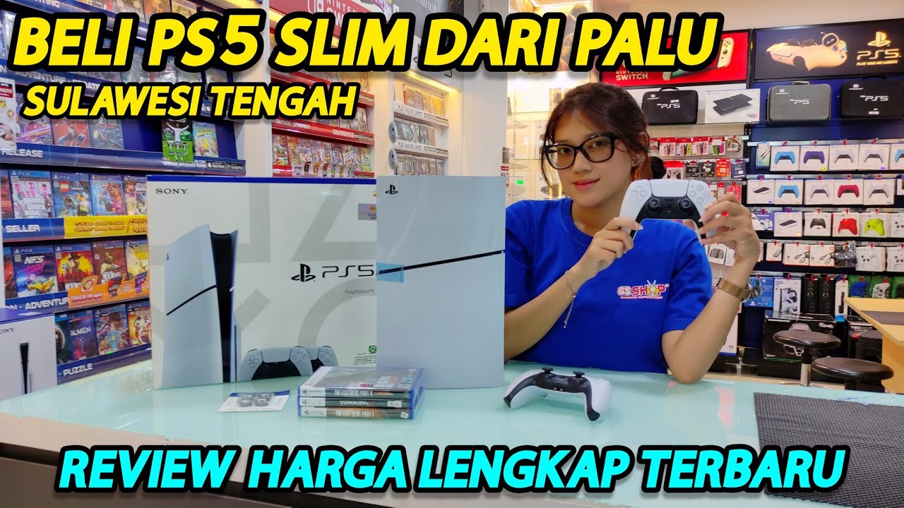 UNBOXING PS5 SLIM 2 DUALSENSE GARANSI RESMI SONY INDONESIA GSSHOP BANDUNG