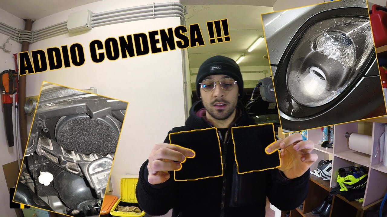 ADDIO CONDENSA NEI FARI !!!