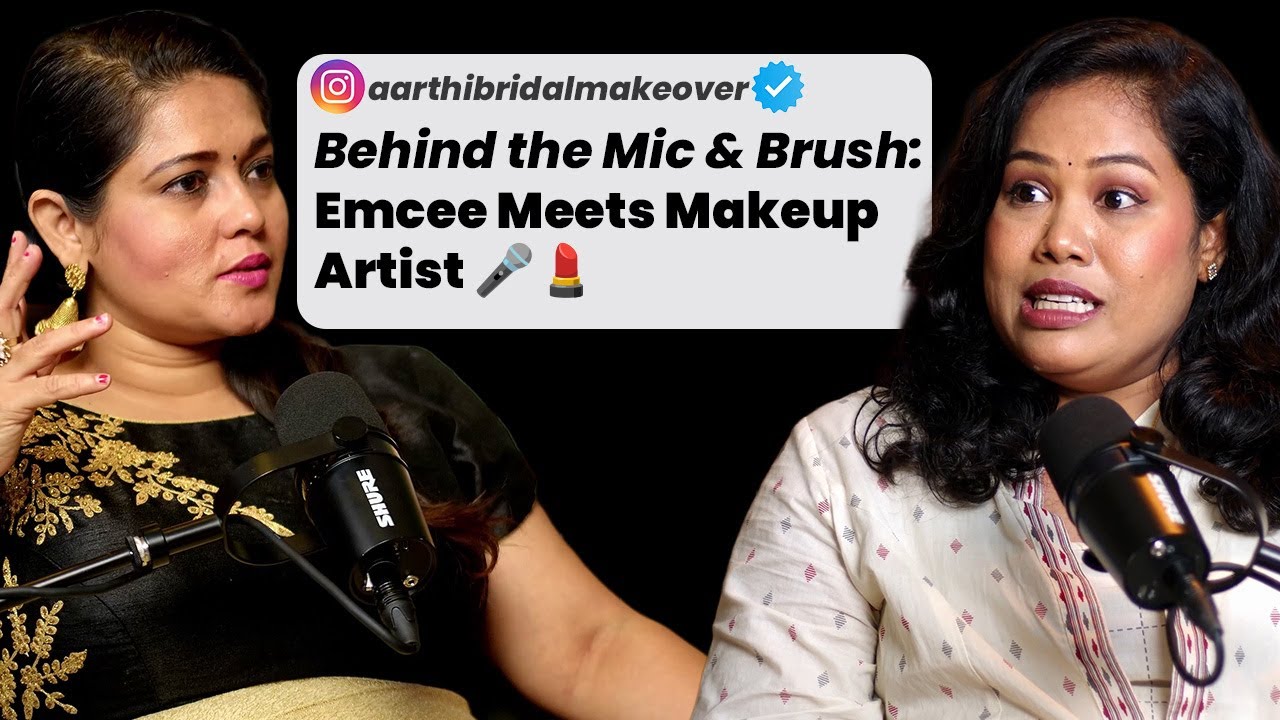 Behind the Mic & Brush Emcee Meets Makeup Artist 🎤💄