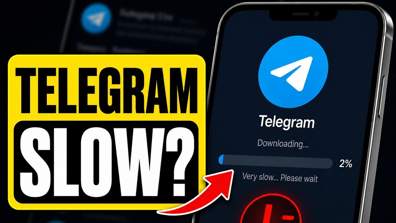 Почему Telegram стал медленно скачивать файлы? Как это исправить