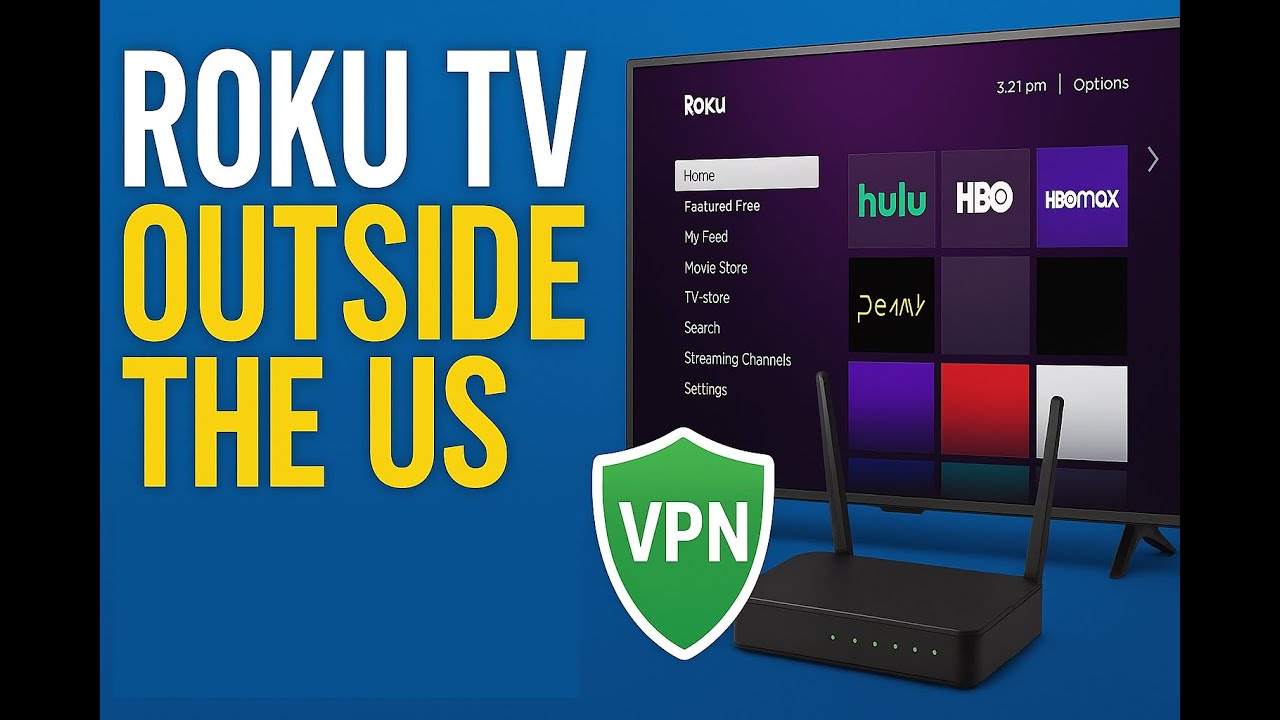 How to Use Roku TV Outside the US | Access your account abroad