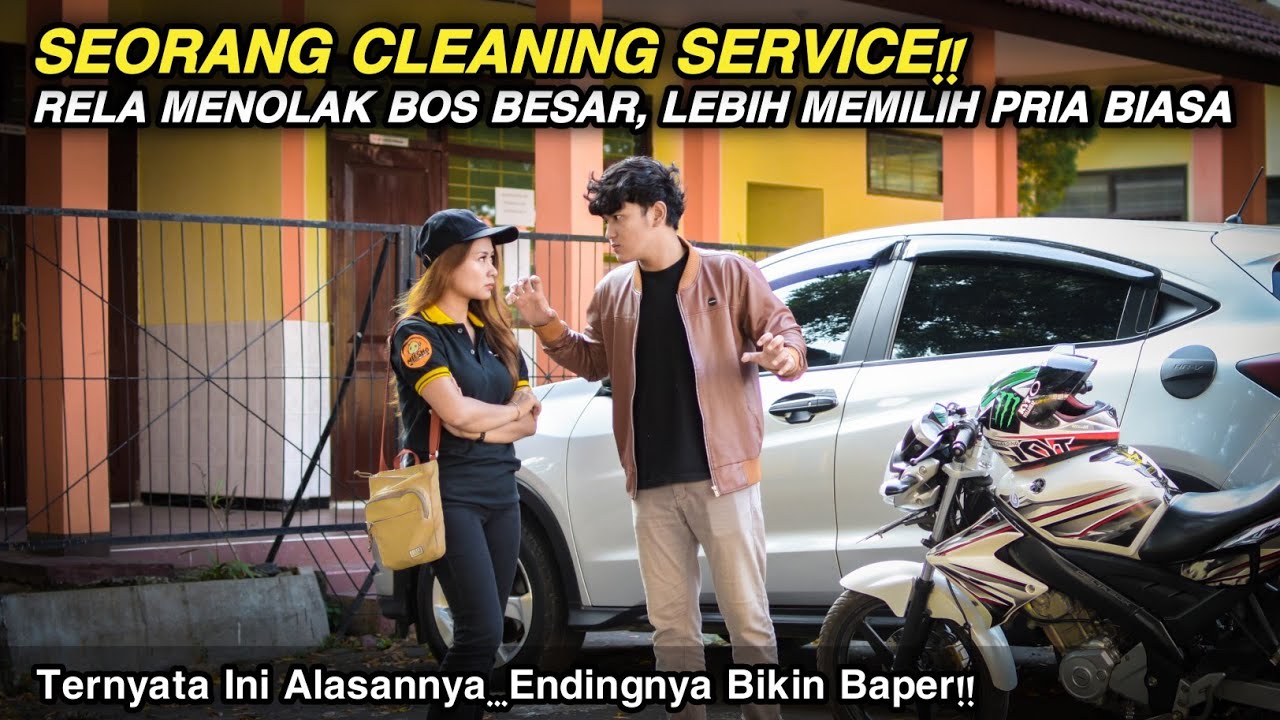 SEORANG CLEANING SERVICE!! RELA MENOLAK BOS BESAR, LEBIH MEMILIH PRIA BIASA, Endingnya Bikin Baper!!