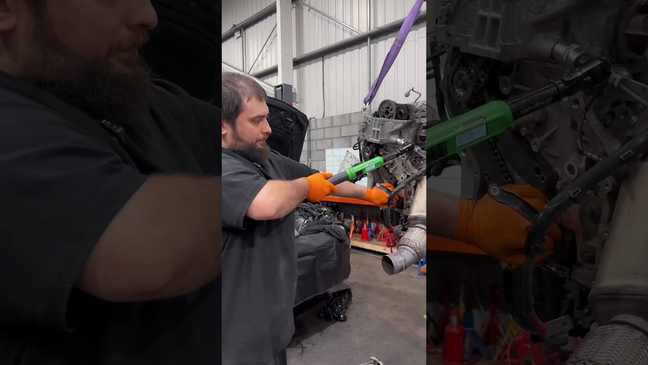 BMW 320D in for a timing chain 🦾