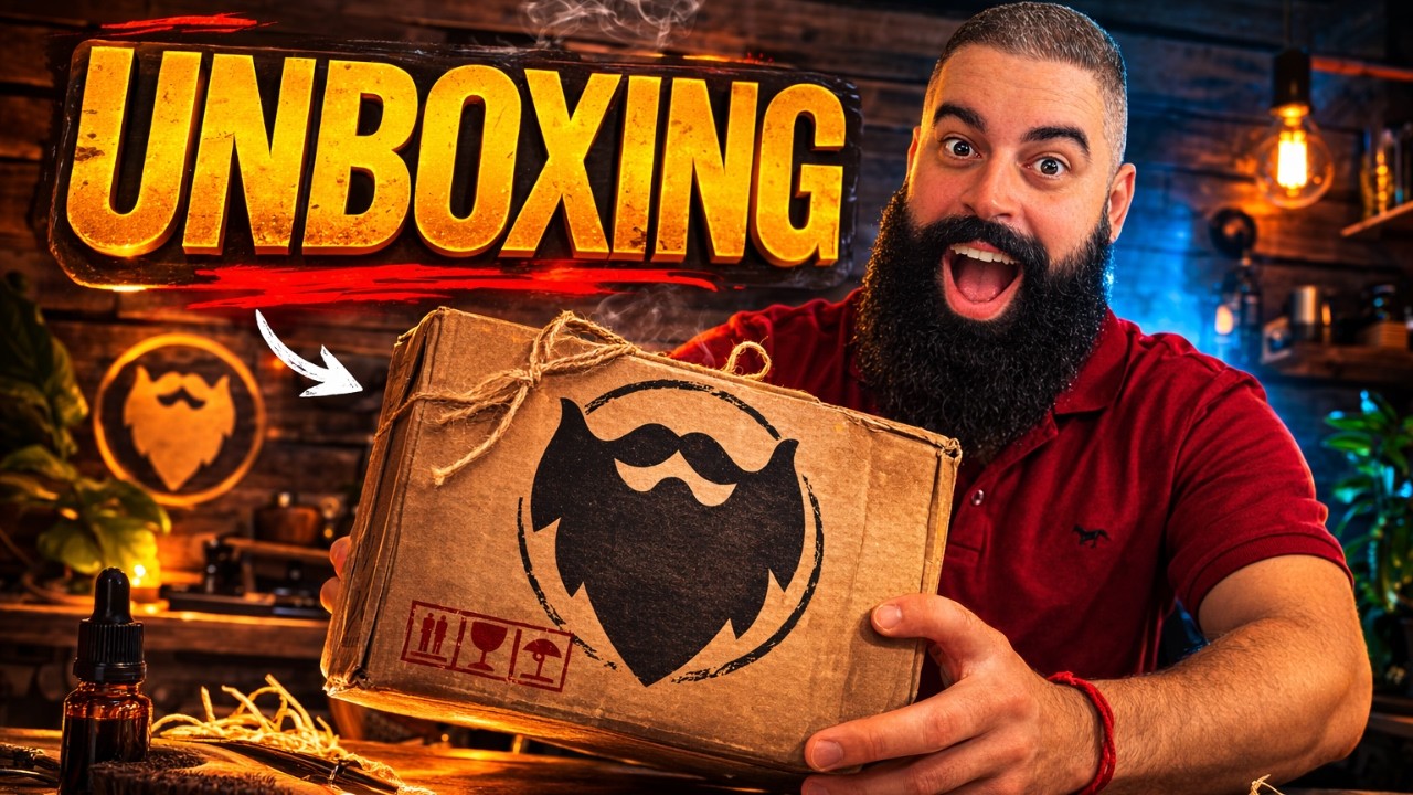 Lançamento SOBREBARBA: Unboxing Completo + Primeiras Impressões!