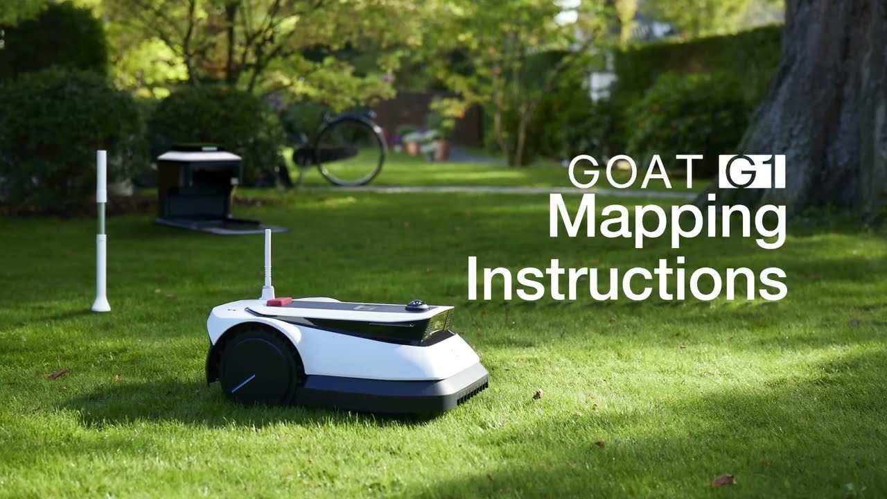 ECOVACS GOAT G1 [EN]: Mapping instructions