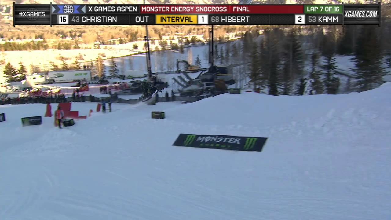 Monster Energy Snowmobile Snocross Final