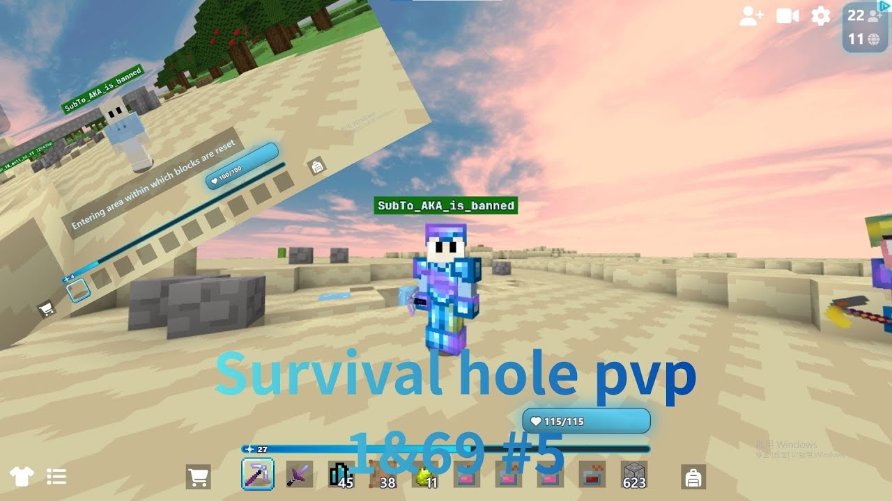 Survival hole pvp 1&69 #5