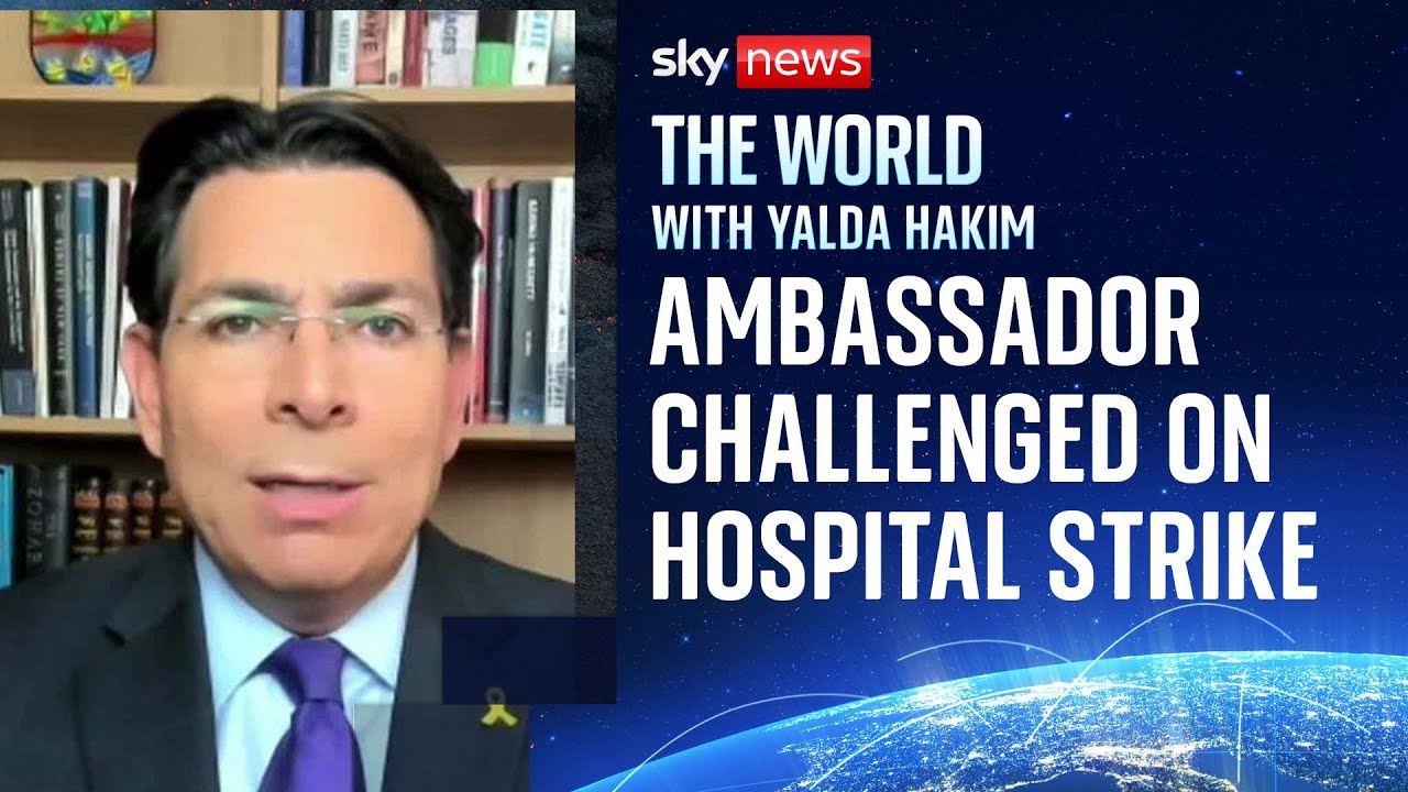 Sky News' Yalda Hakim challenges Israeli envoy over IDF strike information