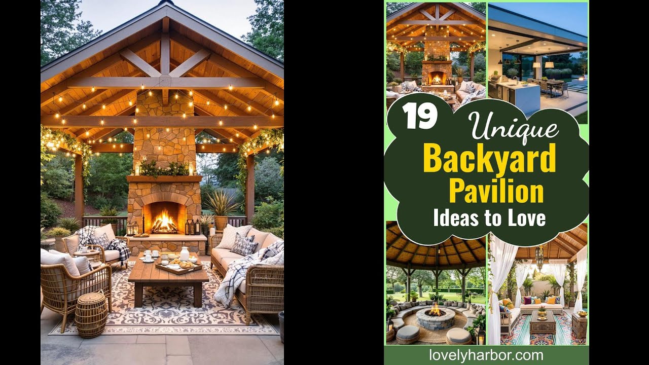 19 Inspiring Backyard Pavilion Ideas Unique Designs You Can’t Miss