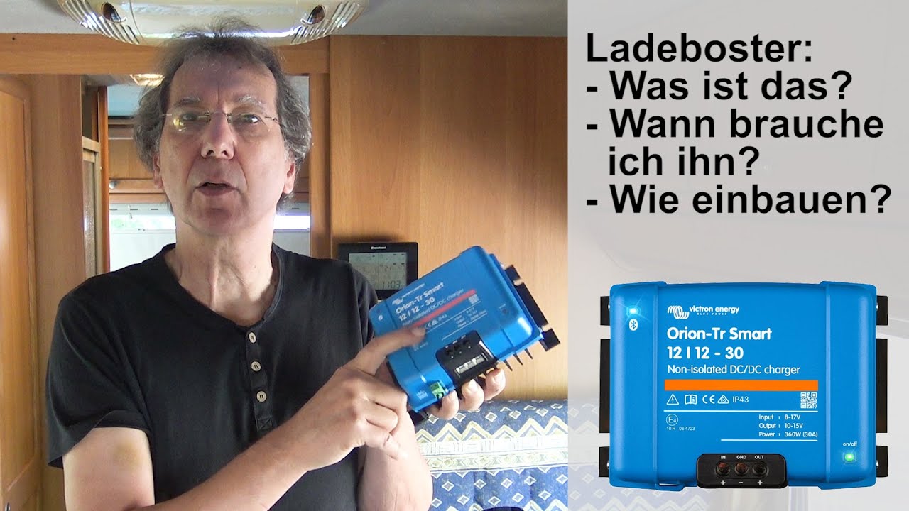 Ladebooster im Wohnmobil