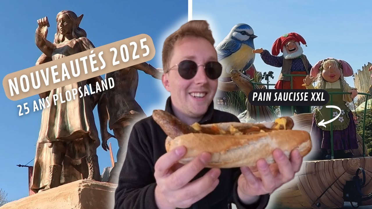 DÉCOUVERTE DES NOUVEAUTÉS POUR LES 25ANS DE PLOPSALAND !