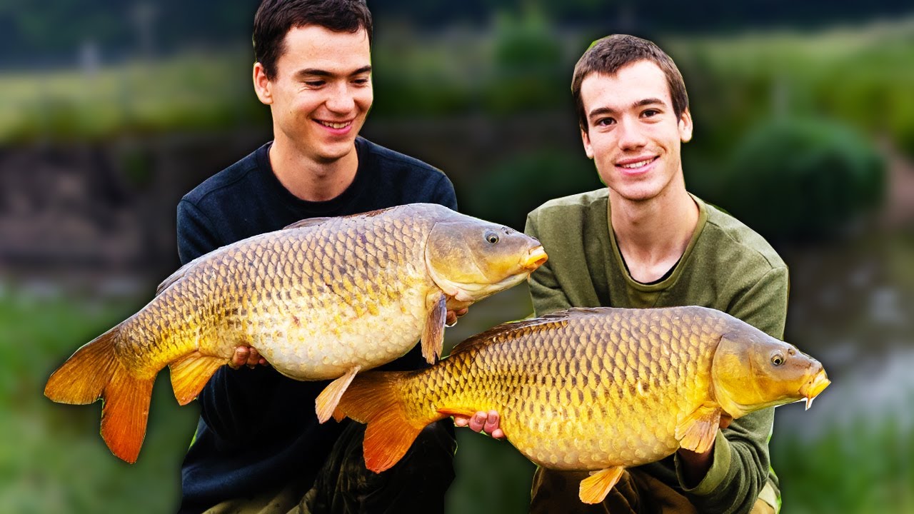 Carp Fishing On The River - Small Stream Success!