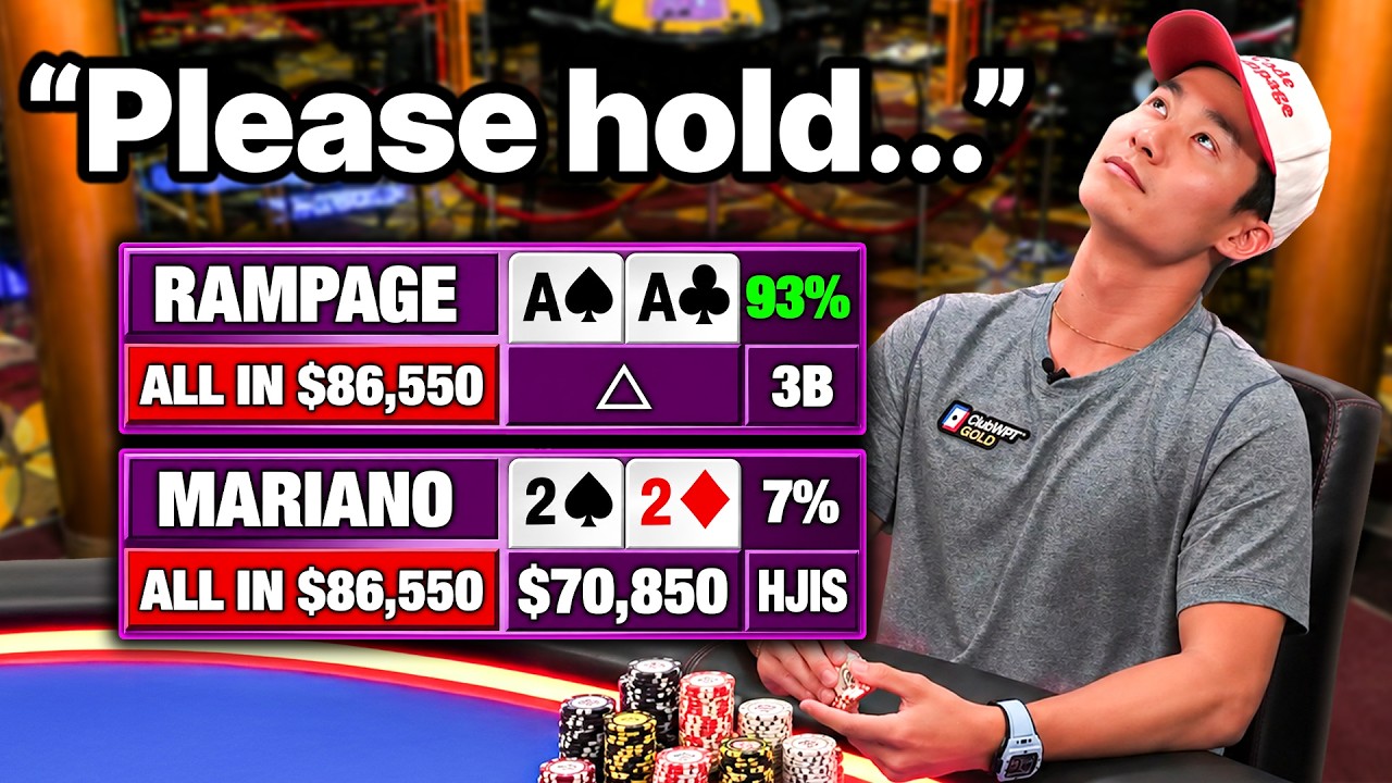 I Have ACES And My Opponent Is ALL-IN For $177,000! INSANE ENDING!