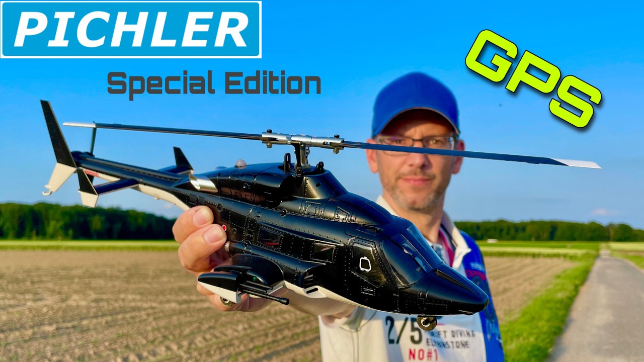 FliteZone / Pichler Airwolf mit Höhensensor - Lidarsensor und GPS | schönster Mini RC Airwolf?