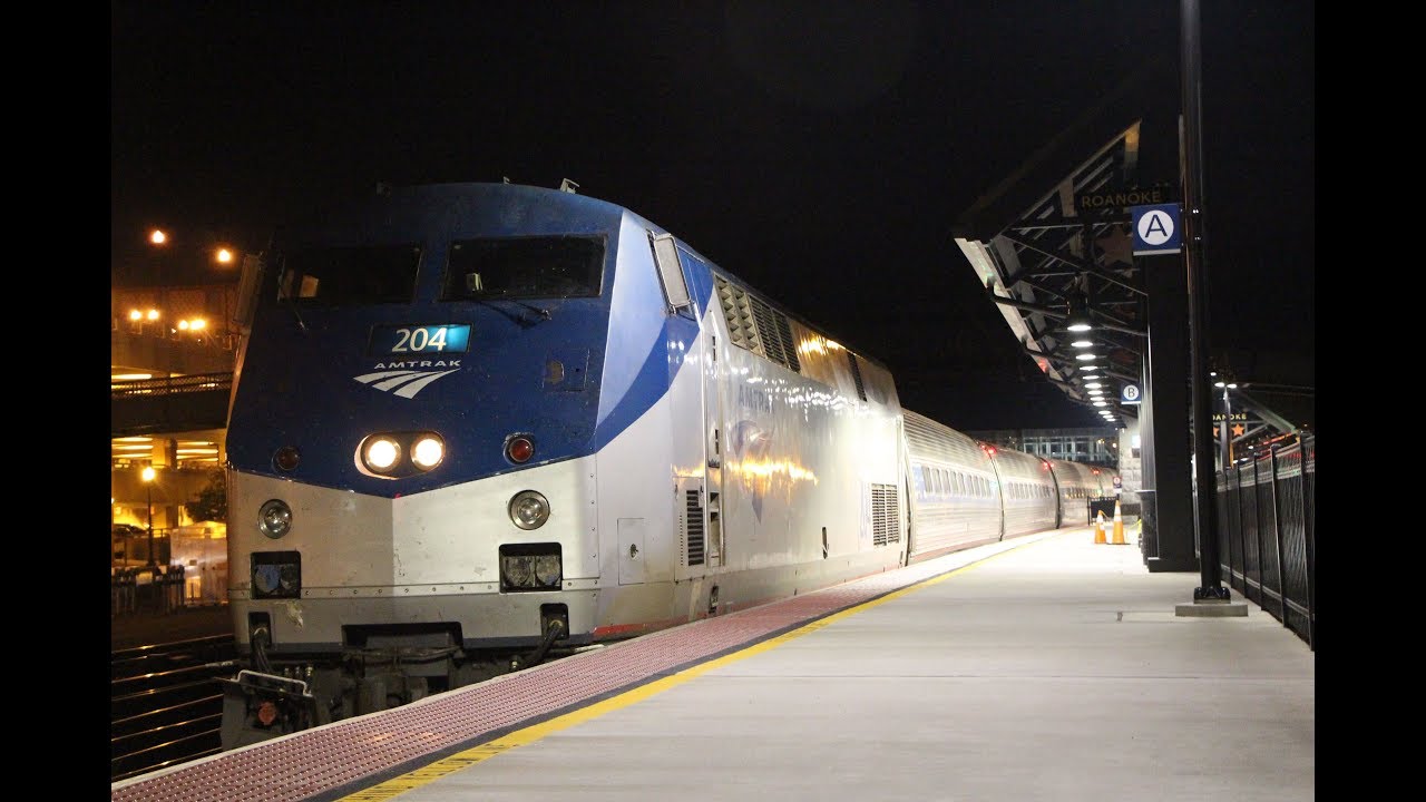 Amtrak 13 in Roanoke, VA 8-9-18